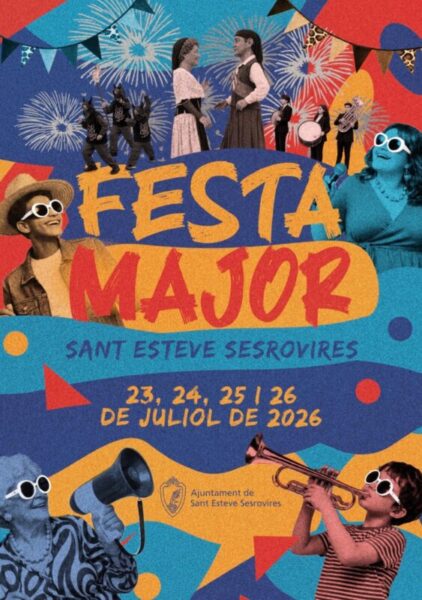 La Bustia cartell Festa Major Sant Esteve