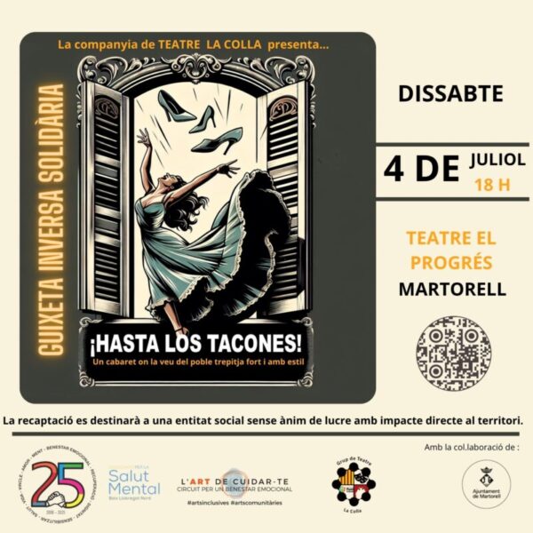 La Bustia cartell Hasta los tacones