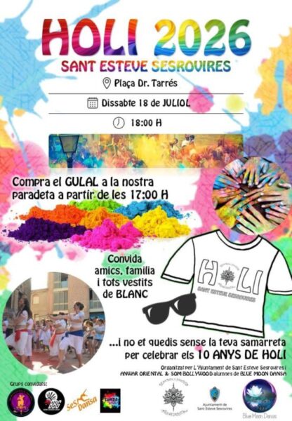 La Bustia cartell Holi Sant Esteve