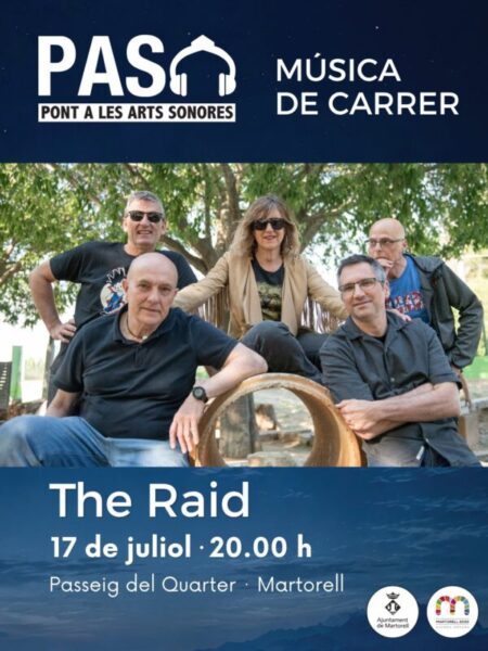 La Bustia cartell The Raid PAS Martorell