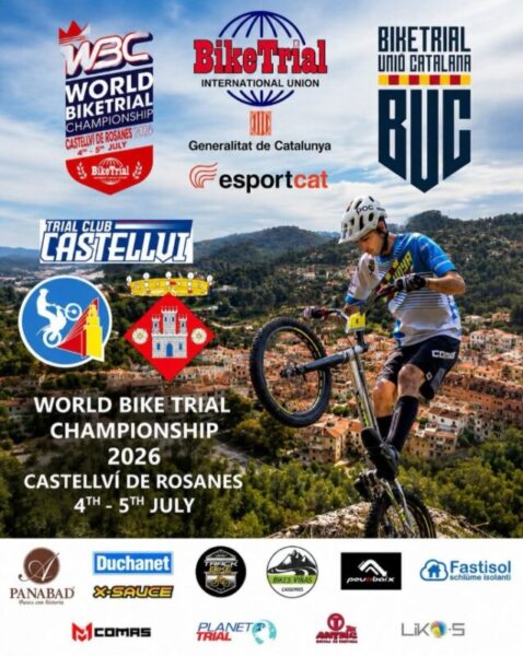 La Bustia cartell World BikeTrial Championship