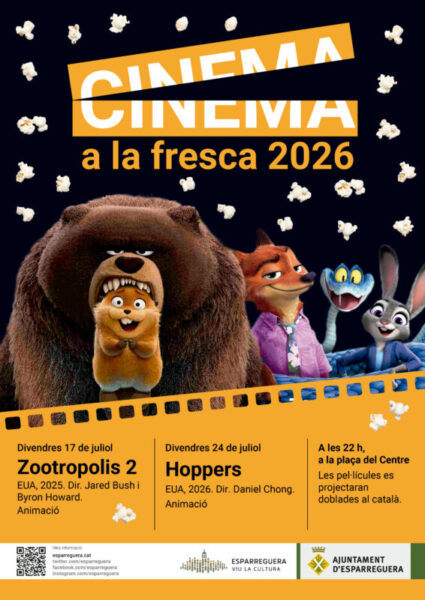 La Bustia cartell cinema a la fresca Esparreguera
