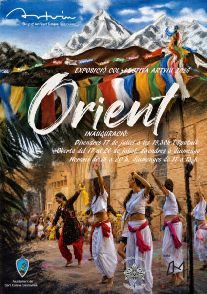 La Bustia cartell exposicio Artviu Orient Sant Esteve
