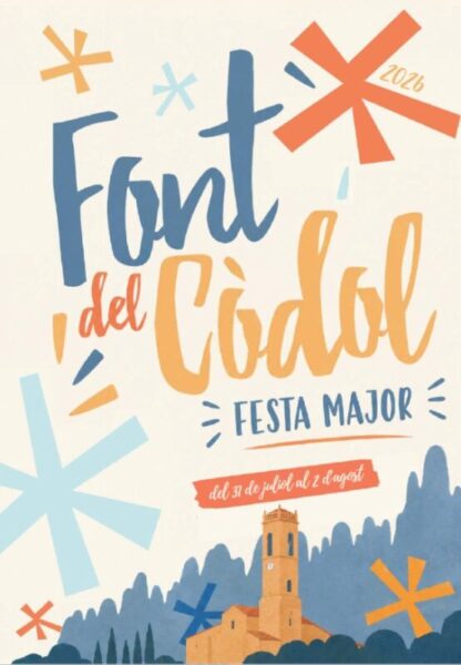 La Bustia cartell festa Font del Codol