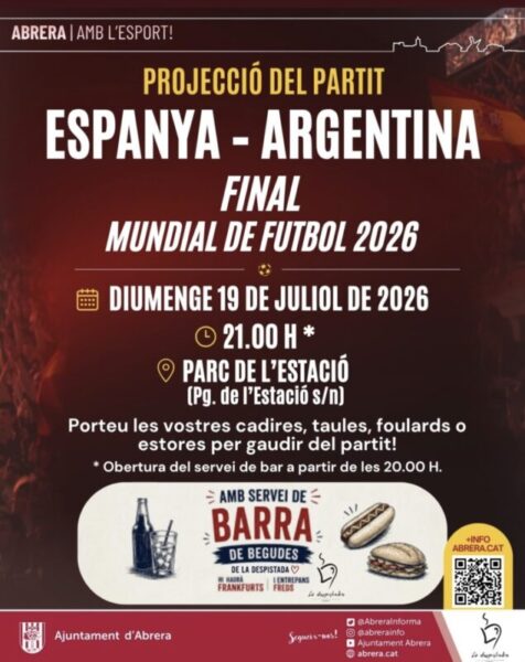 La Bustia cartell final Mundial Abrera