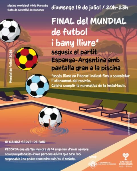 La Bustia cartell final Mundial Castellvi