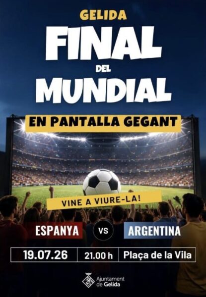 La Bustia cartell final Mundial Gelida