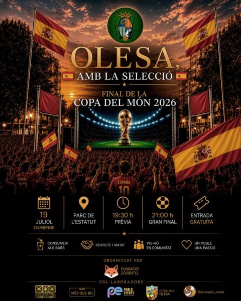 La Bustia cartell final Mundial Olesa