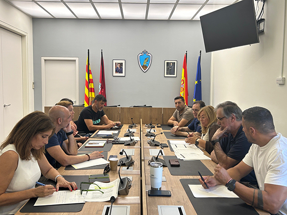 La Bustia comite emergencies Sant Esteve