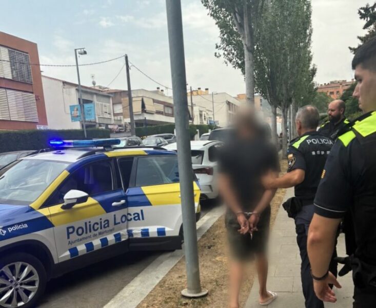 La Bustia detencio Martorell 18 juliol 2