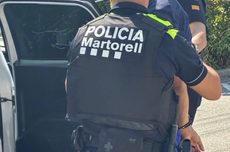 La Bustia detencio Policia Local Martorell 29 juliol 2026