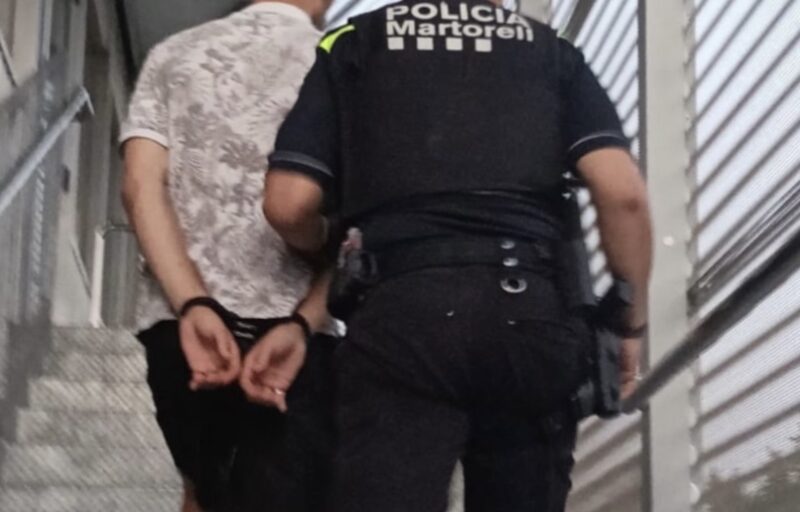 La Bustia detencio Policia Local Martorell