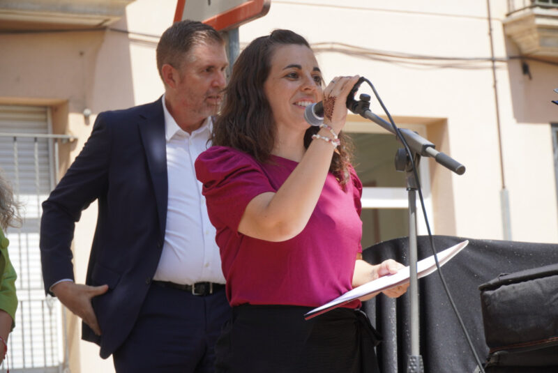 La Bustia inauguracio parc Montserrat Fosalba Abrera 12