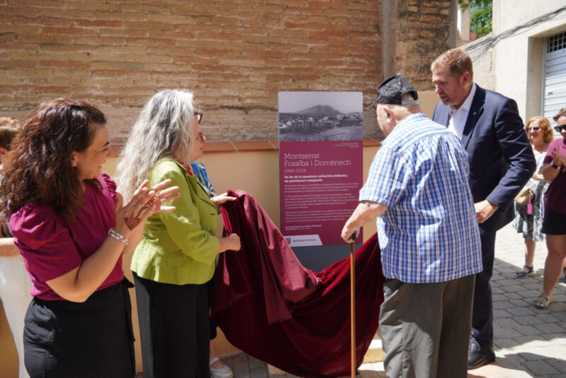 La Bustia inauguracio parc Montserrat Fosalba Abrera 5