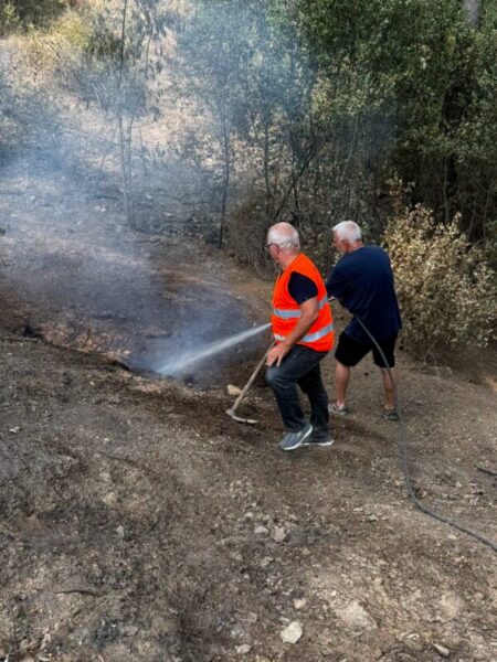 La Bustia incendi Can Salvi Sant Andreu 10 juliol 1