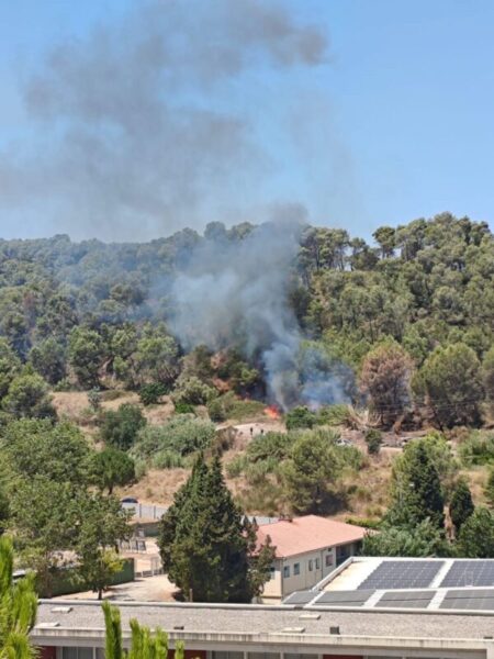 La Bustia incendi Sant Andreu 5 juliol 2026