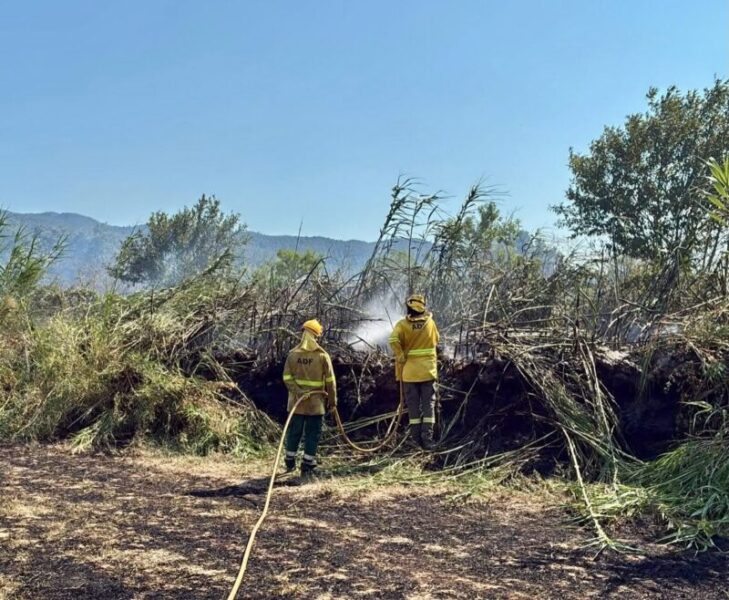 La Bustia incendi Sant Esteve a tocar de Martorell 7 juliol 2026 fotos Aj Sant Esteve