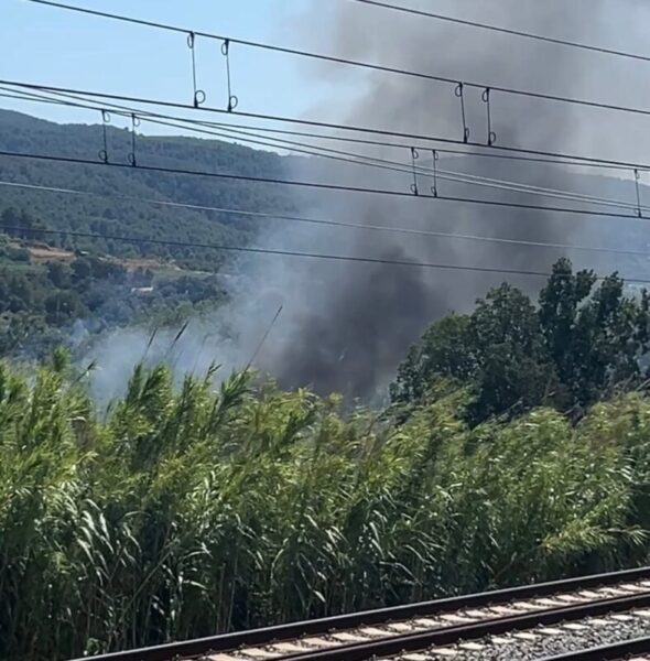La Bustia incendi Sant Esteve a tocar de Martorell 7 juliol 2026 fotos Aj Sant Esteve
