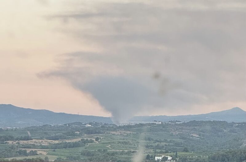 La Bustia incendi abocador Can Mata Hostalets 3 i 4 juliol 2026
