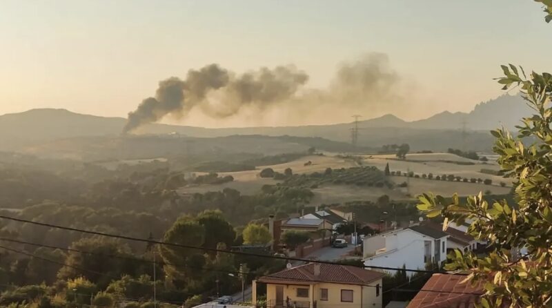 La Bustia incendi abocador Can Mata Hostalets 3 i 4 juliol 2026