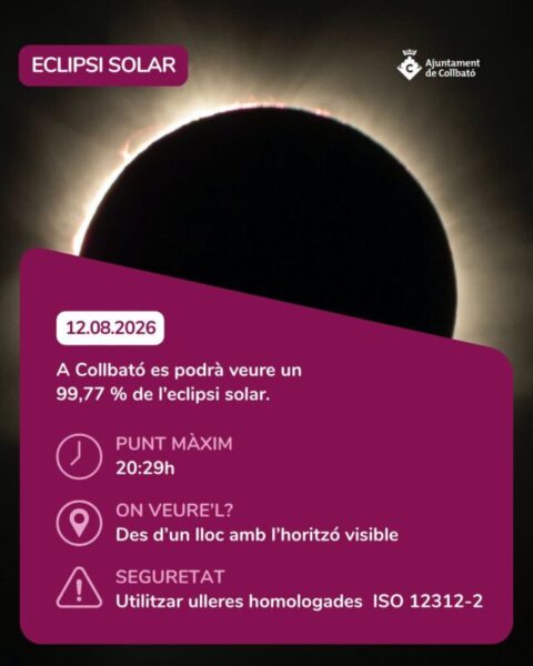 La Bustia cartell eclipsi Collbato