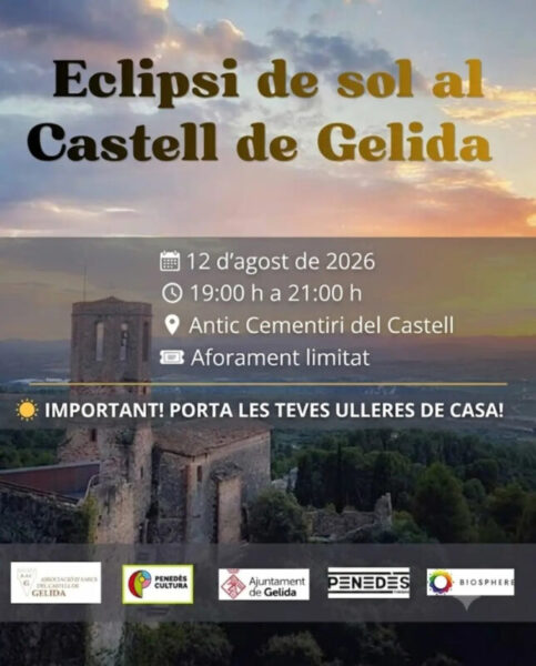 La Bustia cartell eclipsi Gelida