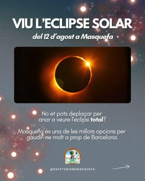 La Bustia cartell eclipsi Masquefa 1