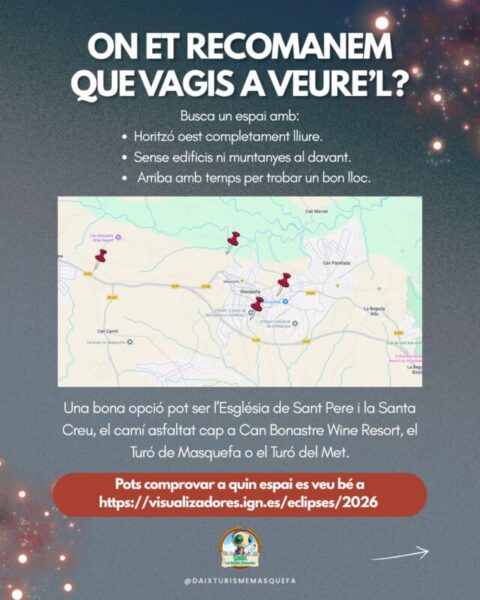 La Bustia cartell eclipsi Masquefa 2