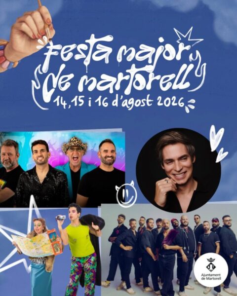 La Bustia cartells Festa Major Martorell 2