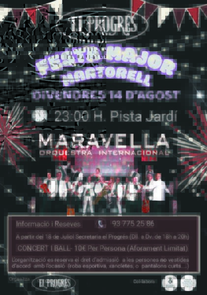 La Bustia cartells Festa Major Martorell 4