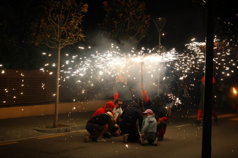 La Bustia correfoc Festa Major Martorell 3