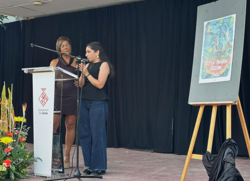 La Bustia foto de grup presentacio Festa Major Gelida 2026