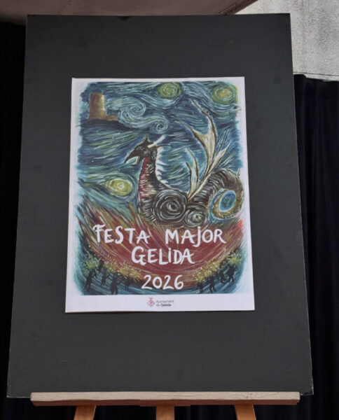 La Bustia foto de grup presentacio Festa Major Gelida 2026