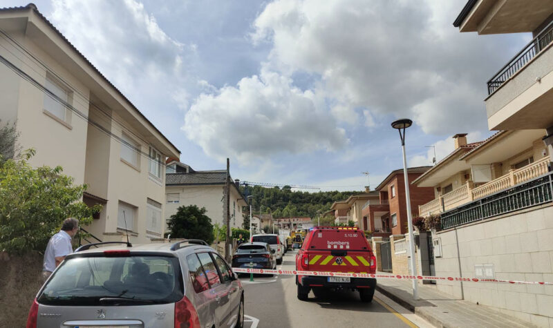 La Bustia fuita gas Sant Andreu 24 agost 2026