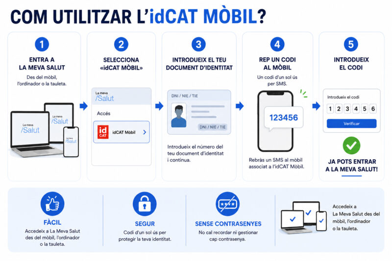 La Bustia grafic redaccional Generalitat idCAT Mobil La Meva Salut