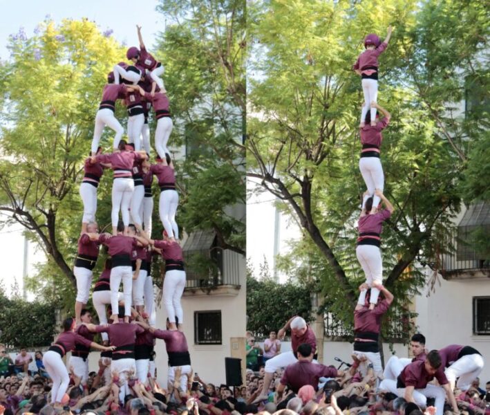 La Bustia Castellers Esparreguera 5 de 7 agulla concurs Torredembarra 2026