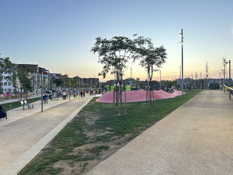 La Bustia camps Cruyff Courts Eric Garcia Parc de la Vila Martorell 1