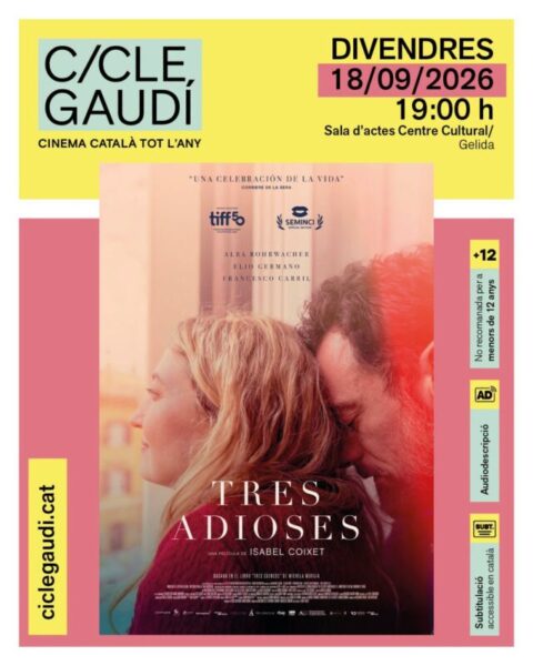 La Bustia cartell Cicle Gaudi Gelida
