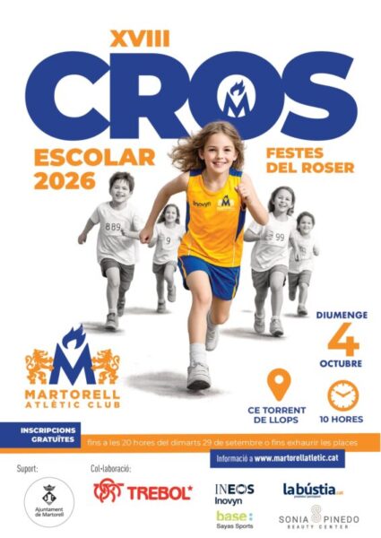 La Bustia cartell Cros Escolar Martorell