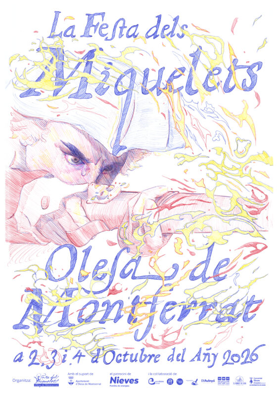 La Bustia cartell Festa dels Miquelets Olesa 2026