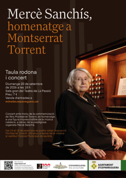 La Bustia cartell homenatge Merce Sanchis