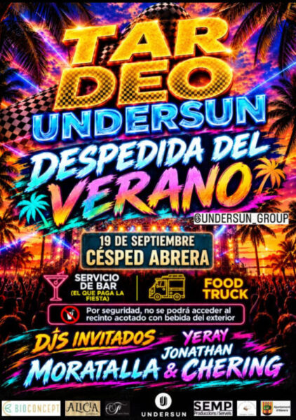 La Bustia cartell tardeo undersun