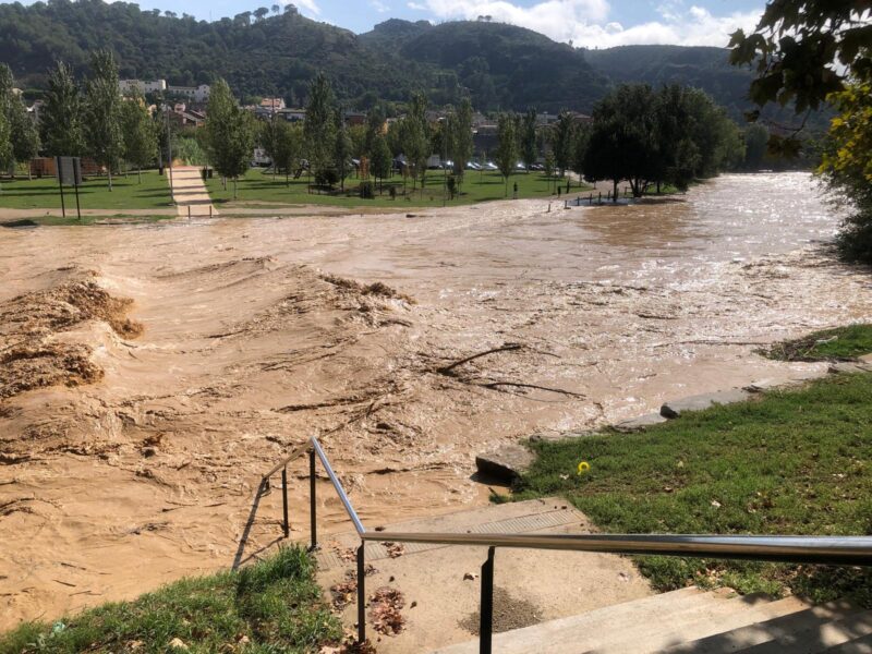 La Bustia crescuda riu Anoia 29 setembre 2026 Martorell