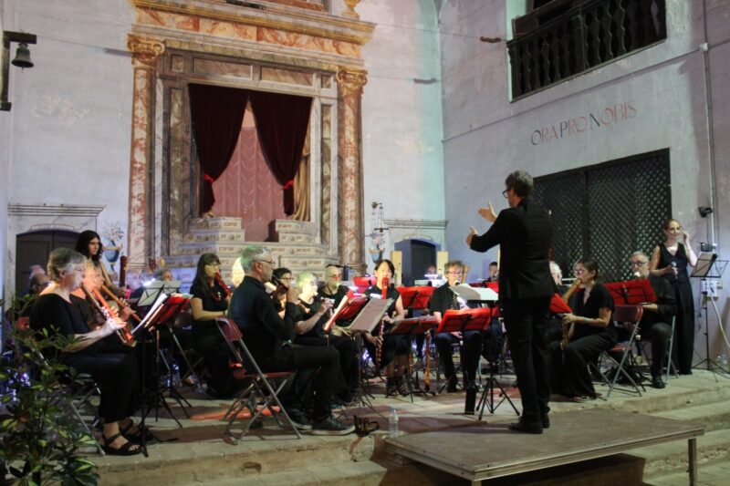 La Bustia inauguracio reproduccio retaule mare de deu antic convent Miralles Castellvi