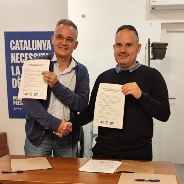 La Bustia Andres Labella Esparreguera 2031 Junts i Jordi Morales Junts per Esparreguera signen acord 9 octubre 2026