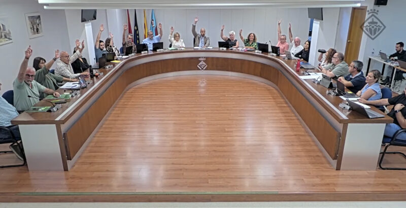 La Bustia Ple 24 de setembre 2026 aprovacio pla ajust per demanar financament Ministeri Hisenda Sant Andreu