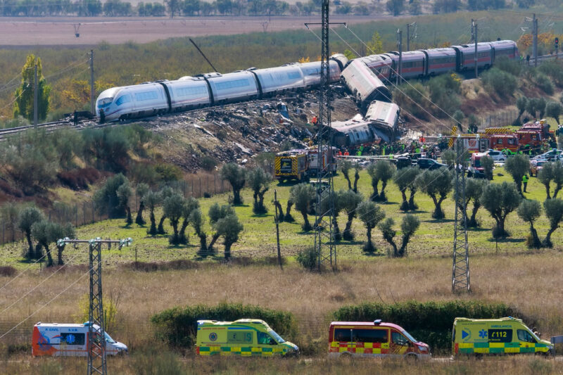 La Bustia accident tren Urda Toledo 28 octubre 2026 foto Juan Carlos Rojas