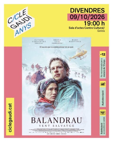 La Bustia cartell Balandrau Gelida