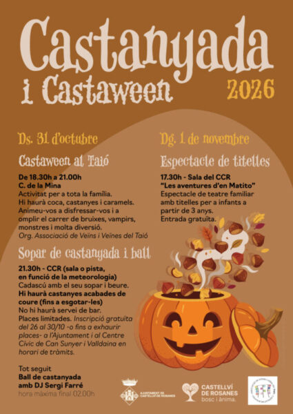 La Bustia cartell Castanyada Castellvi