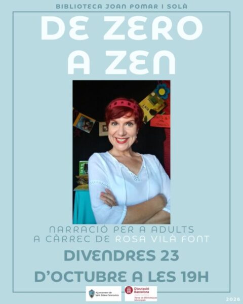 La Bustia cartell De zero a zen Sant Esteve